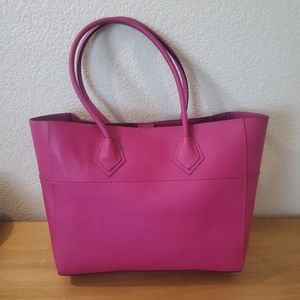 Rebecca Minkoff Pink Large Tote Bag Handbag Purse Adeline
